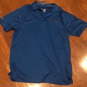 Under armor shirt sleeve polo